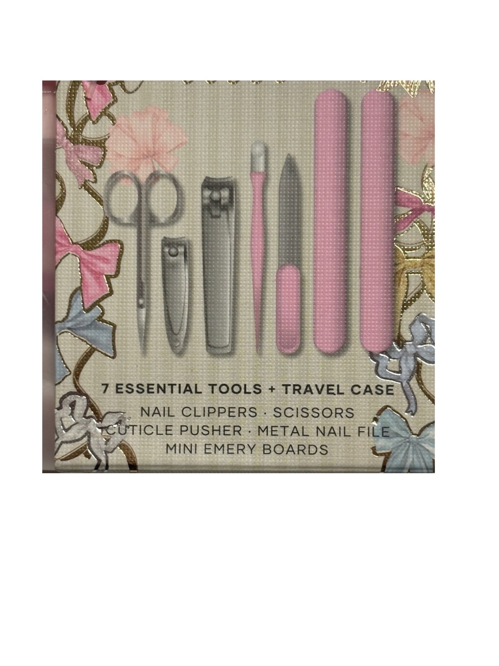 Nicole Miller Manicure Collection and Travel Case